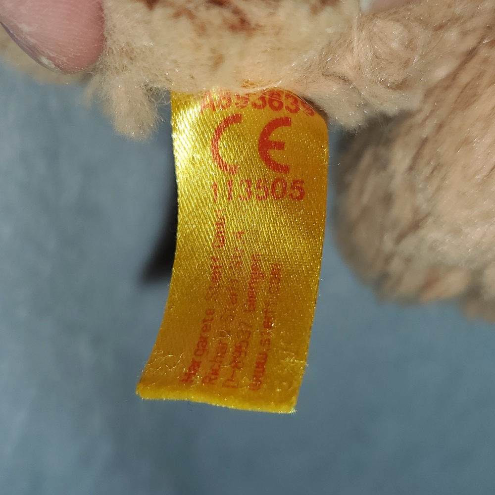 Steiff Plush Jimmy Teddy Bear - Picture 4 of 10